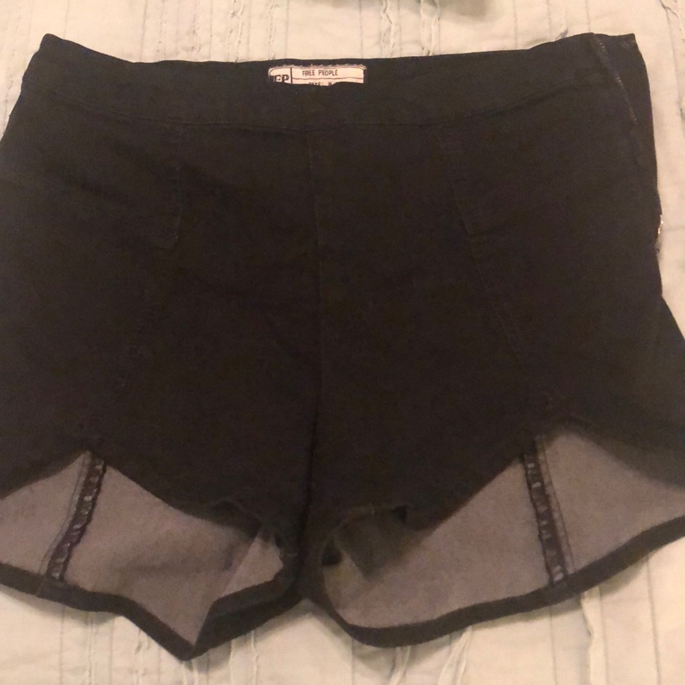 FP scalloped tight shorts